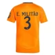 Real Madrid E.Militao 3 Uitshirt 2024-2025 Voetbaltenue