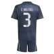Real Madrid E.Militao 3 Uitshirt Kids 2025-2026 Voetbaltenue