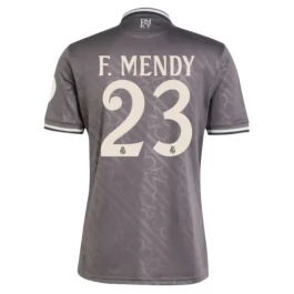 Real Madrid F.Mendy 23 Third Shirt 2024-2025 Voetbaltenue