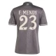 Real Madrid F.Mendy 23 Third Shirt 2024-2025 Voetbaltenue