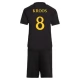 Real Madrid Kroos 8 Third Shirt Kids 2023-2024 Voetbaltenue