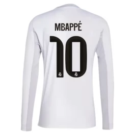 Real Madrid Mbappé 10 Thuisshirt 2025-2026 L/S Voetbaltenue