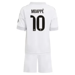 Real Madrid Mbappé 10 Thuisshirt Kids 2025-2026 Voetbaltenue