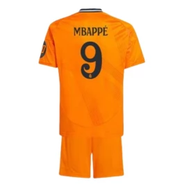Real Madrid Mbappé 9 Uitshirt Kids 2024-2025 Voetbaltenue