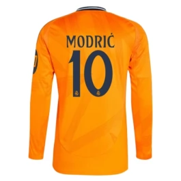 Real Madrid Modrić 10 Uitshirt 2024-2025 L/S Voetbaltenue
