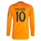 Real Madrid Modrić 10 Uitshirt 2024-2025 L/S Voetbaltenue