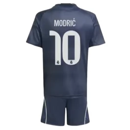 Real Madrid Modrić 10 Uitshirt Kids 2025-2026 Voetbaltenue