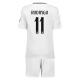 Real Madrid Rodrygo 11 Thuisshirt Kids 2024-2025 Voetbaltenue