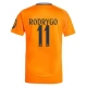 Real Madrid Rodrygo 11 Uitshirt 2024-2025 Voetbaltenue