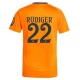 Real Madrid Rüdiger 22 Uitshirt 2024-2025 Voetbaltenue