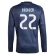 Real Madrid Rüdiger 22 Uitshirt 2025-2026 L/S Voetbaltenue
