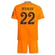 Real Madrid Rüdiger 22 Uitshirt Kids 2024-2025 Voetbaltenue