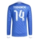 Real Madrid Tchouameni 14 Third Shirt 2025-2026 L/S Voetbaltenue
