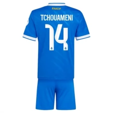 Real Madrid Tchouameni 14 Third Shirt Kids 2025-2026 Voetbaltenue
