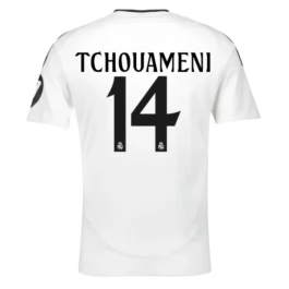 Real Madrid Tchouaméni 14 Thuisshirt 2024-2025 Voetbaltenue