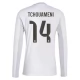 Real Madrid Tchouaméni 14 Thuisshirt 2025-2026 L/S Voetbaltenue