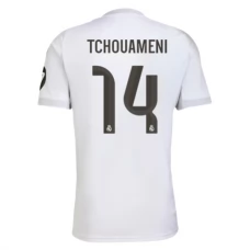 Real Madrid Tchouaméni 14 Thuisshirt 2025-2026 Voetbaltenue