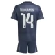 Real Madrid Tchouameni 14 Uitshirt Kids 2025-2026 Voetbaltenue