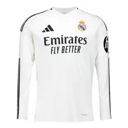 Real Madrid Thuisshirt 2024-2025 L/S Voetbaltenue