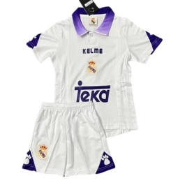 Real Madrid Thuisshirt Kids Retro 1997-1998 Voetbaltenue