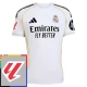 Real Madrid Thuisshirt La Liga Patch 2025-2026 Voetbaltenue