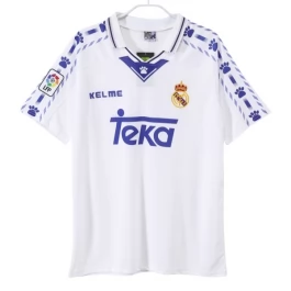 Real Madrid Thuisshirt Retro 1996-1997 Voetbaltenue