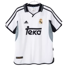 Real Madrid Thuisshirt Retro 2000-2001 Voetbaltenue