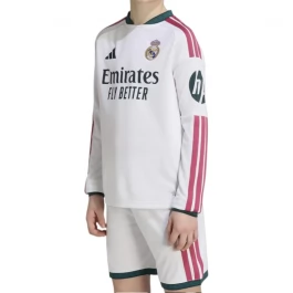Real Madrid Thuistenue 2026-2027 Kind Lange Mouwen Real Madrid Thuistenue 2026-2027 Kind Lange Mouwen