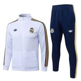 Real Madrid Trainingsjack en Broek 2026-27 Kind - Wit Real Madrid Trainingsjack en Broek 2026-27 Kind - Wit