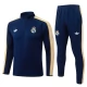 Real Madrid Trainingspak 2026-27 - 1-4 Zip Blauw