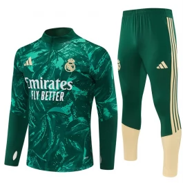 Real Madrid Trainingspak 2026-27 Kind - 1-4 Zip Groen