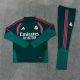 Real Madrid Trainingspak 2026-27 Kind - 1-4 Zip Groen Rood