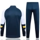 Real Madrid Trainingspakken 2023-24 - 1-4 Zip Blauw