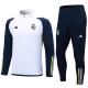 Real Madrid Trainingspakken 2023-24 - 1-4 Zip Wit