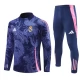 Real Madrid Trainingspakken 2024-25 - 1-4 Zip Blauw