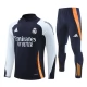 Real Madrid Trainingspakken 2024-25 - 1-4 Zip Blauw