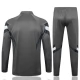 Real Madrid Trainingspakken 2024-25 - 1-4 Zip Grijs