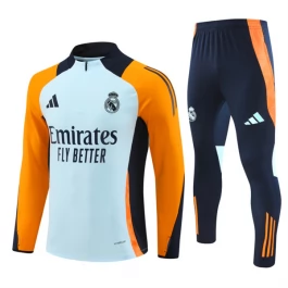 Real Madrid Trainingspakken 2024-25 - 1-4 Zip Oranje