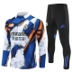 Real Madrid Trainingspakken 2025-26 - 1-4 Zip Blauw