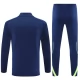 Real Madrid Trainingspakken 2025-26 - 1-4 Zip Blauw