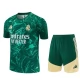 Real Madrid Trainingsshirt en Shorts 2026-27 Kind Groen