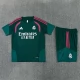 Real Madrid Trainingsshirt en Shorts 2026-27 Kind Groen Rood