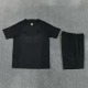 Real Madrid Trainingsshirt en Shorts 2026-27 Kind Zwart