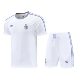 Real Madrid Trainingsshirt en Shorts 2026-27 Wit