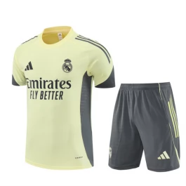 Real Madrid Trainingsshirt Pakken 2025-26 - Shorts Geel