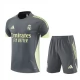 Real Madrid Trainingsshirt Pakken 2025-26 - Shorts Grijs