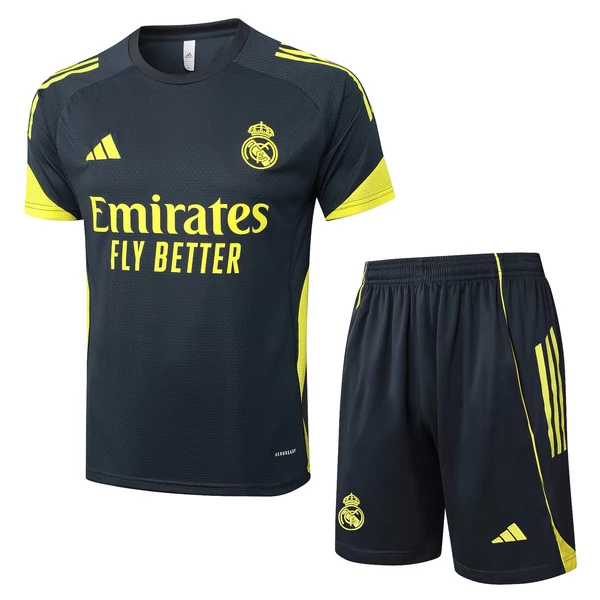 Real Madrid Trainingsshirtpak 2025-26 - Shorts Zwart Real Madrid Trainingsshirtpak 2025-26 - Shorts Zwart