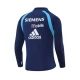 Real Madrid Trainingssweater 2003-04 - 1-4 Zip Retro Blauw