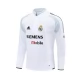 Real Madrid Trainingssweater 2004-05 - 1-4 Zip Retro Wit