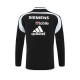 Real Madrid Trainingssweater 2004-05 - 1-4 Zip Retro Zwart